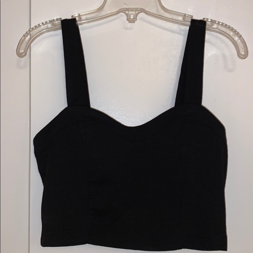 Crop Top with Cut-Out Back